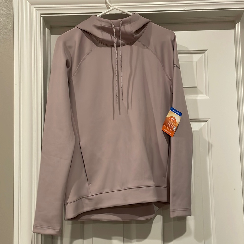 Columbia NWT Light Dusty Pink Savanna Hill Omni-shade Hoodie size small